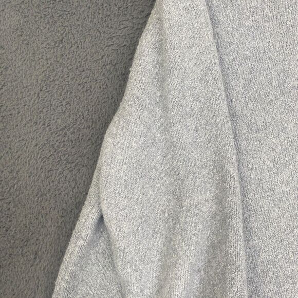 Allsaints Tolnar Crew Jumper Wool Cotton Blend Blend Grey Size M - Picture 8 of 15